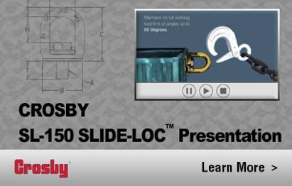 Présentation Crosby SL-150 Slide-LOC