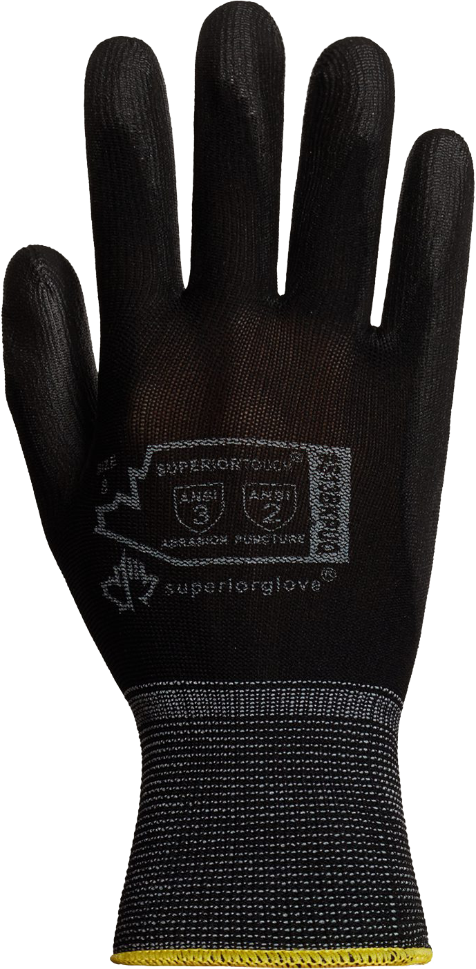 Gant Superior Touch® S13BKPUQ, rêvetement rolyuréthane, calibre 13, enveloppe en nylon
