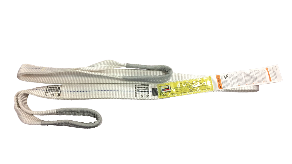 Lifting web sling 4 inch, 1 and 2 ply