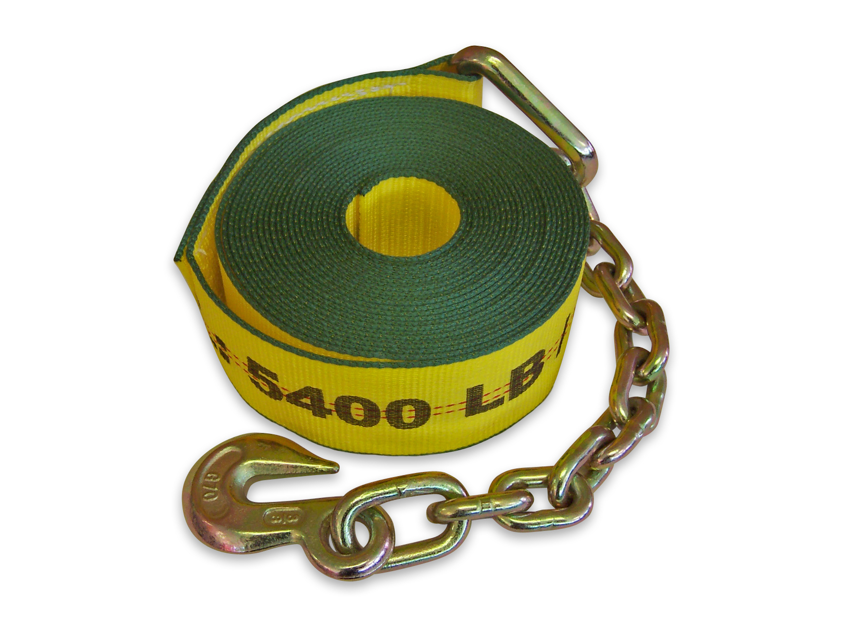 3"x30' free end strap (ring, chain or hook)