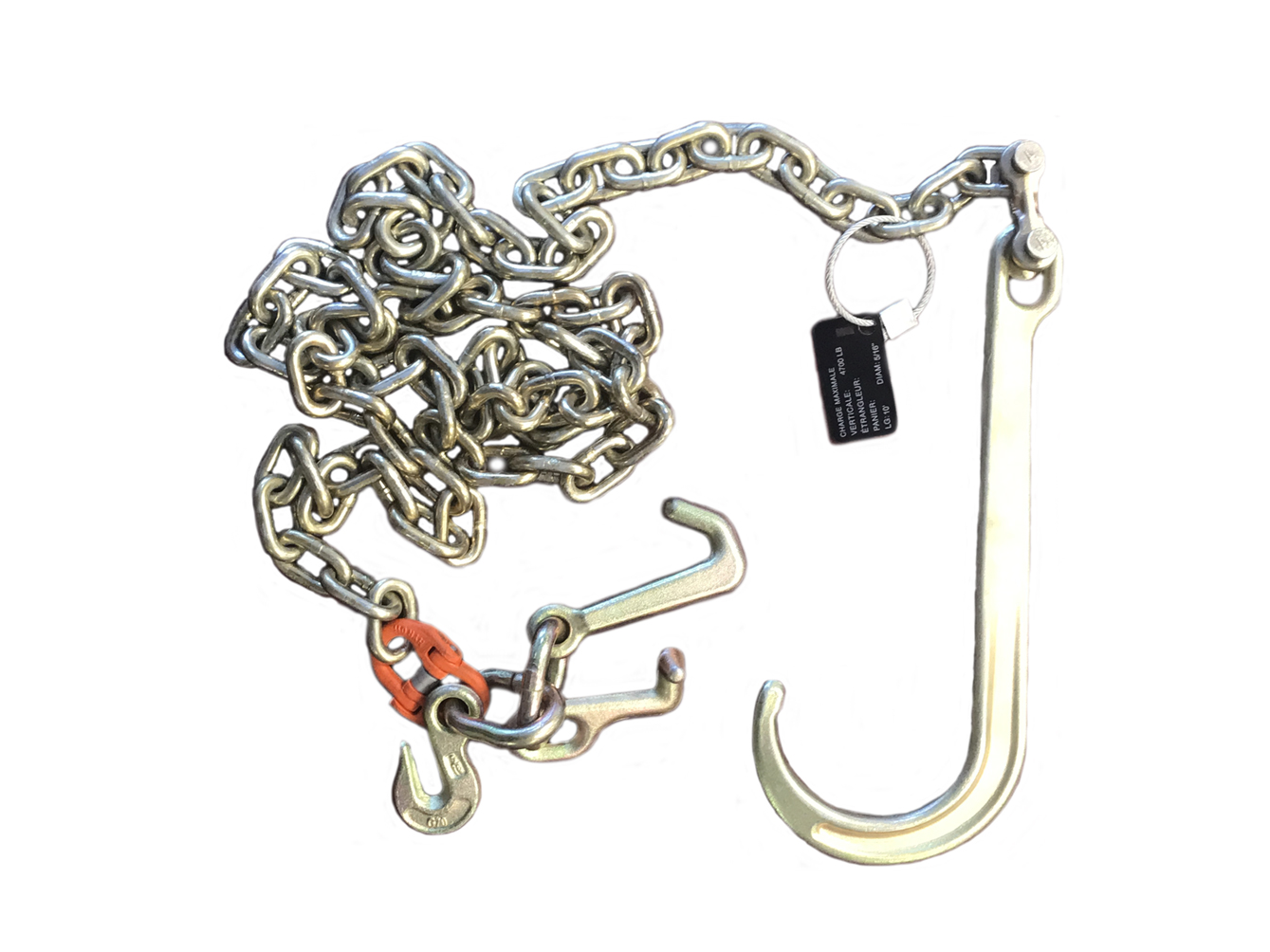Grade 70 chain sling for towing